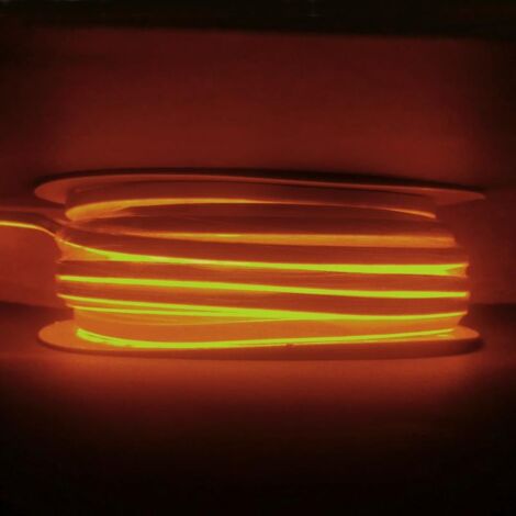 Néon Flexible LED 24V IP65 120LED/m - 50m / Orange - SILUMEN