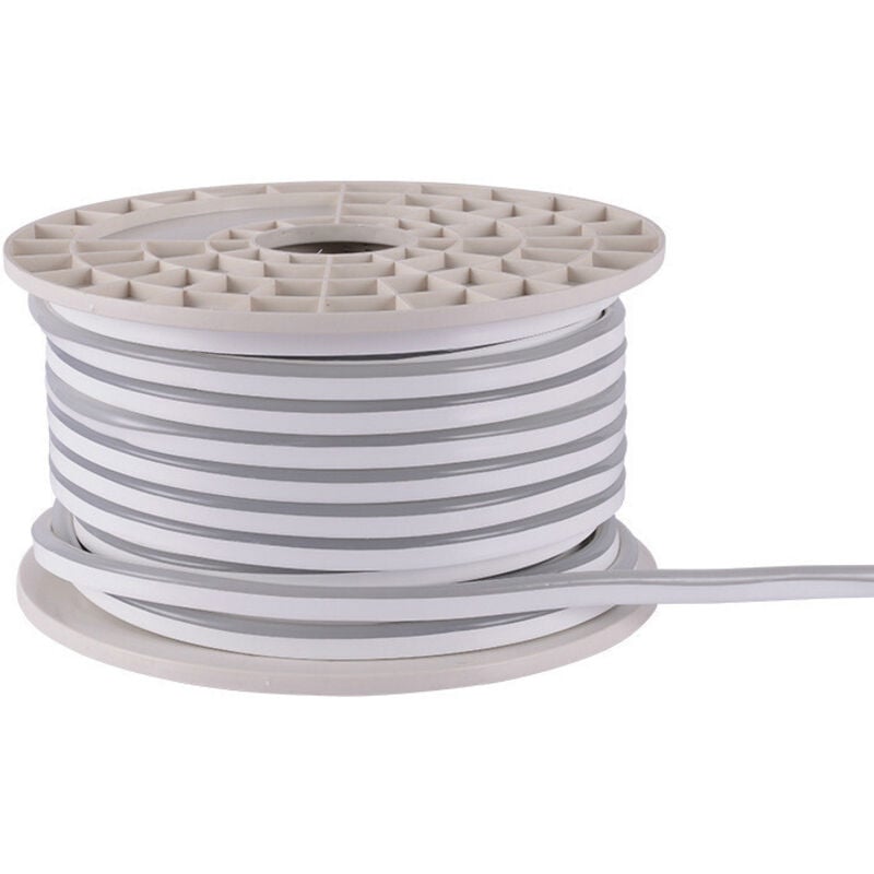 Néon Flexible led étanche IP65 6W/m DC12V 120 SMD/m longueur 50m - Jaune