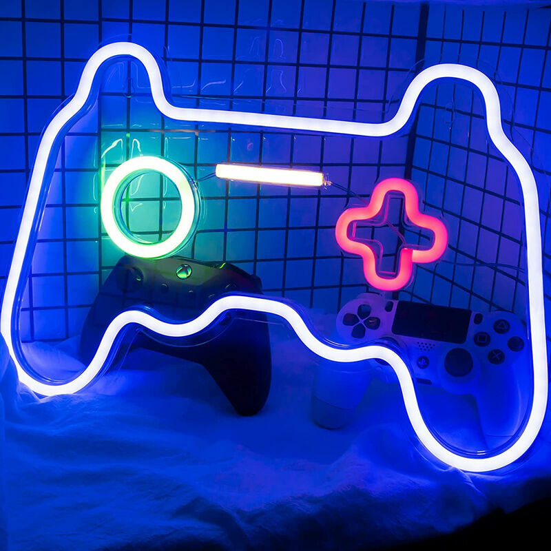 Ayyqh - Neon Gamepad Neon led alimentato tramite