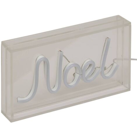 Neon LED Navidad USB enchufe l.23cm rojo - Feeric lights & christmas