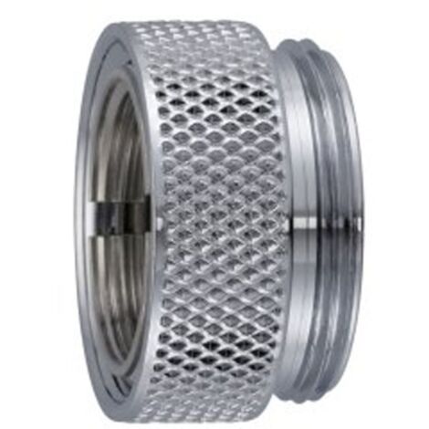 Neoperl Reduziernippel 50093094 Messing verchromt, IG 1/2"x3/8"xAG M 22x1