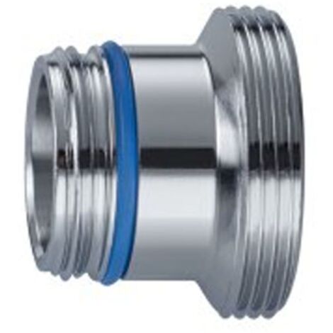 Neoperl Reduziernippel 50505394 Messing verchromt, M 16,5x1xM 22x1, zu Cachè TT