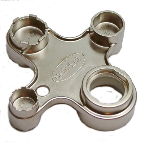 NEOPERL AG Universal Strahlregler Schlüssel vernickelt M18 M22 M24 M28, Wasserhahn