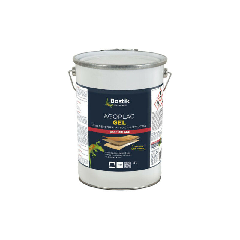 

Neopreno pegamento Agoplac GEL Bidon 5 L 30604788 - Ambré - Bostik