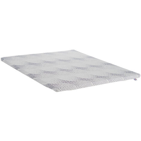 NEOREV Surmatelas VISCOTOUCH 140x190 cm Mémoire de forme avec gel thermorégulateur