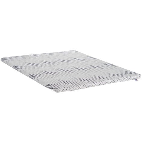 OLYMPE LITERIE NEOREV Surmatelas VISCOTOUCH 160x200 cm Mémoire de forme avec gel thermorégulateur