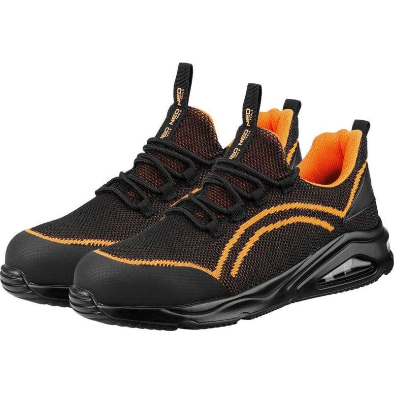 Neotools Zapatos de trabajo naranja talla 41 ligeros y cómodos
