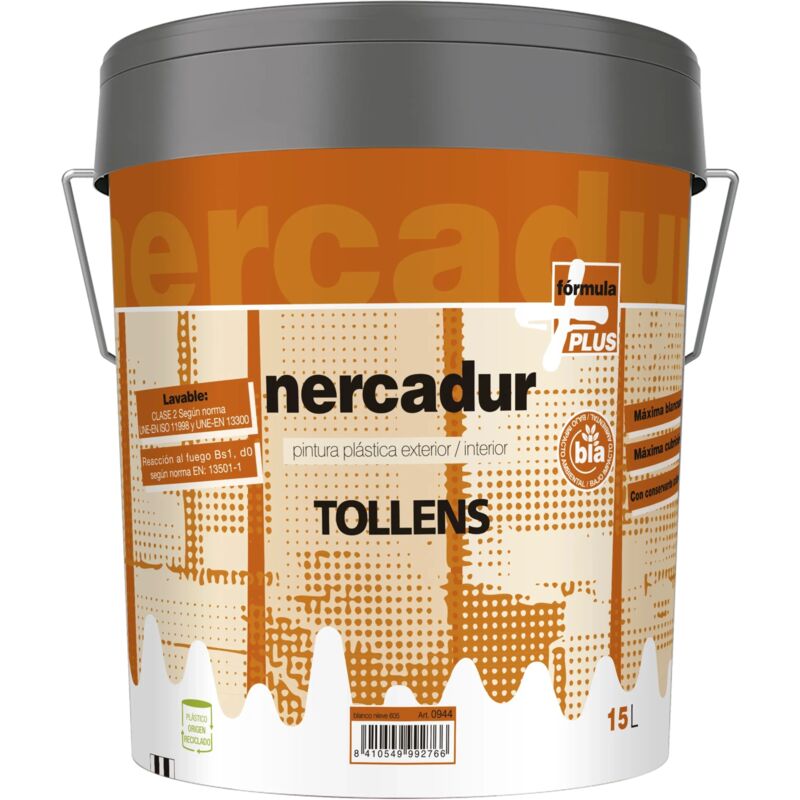 

Nercadur Mate Blanco Nieve 15 Lt