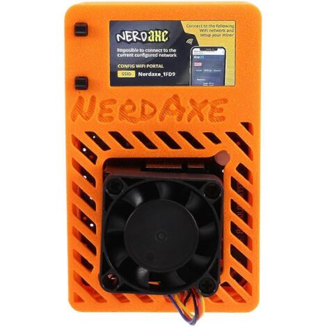 NerdAxe NerdMiner Mineur 500 Gh/s Puce ASIC BM1366 Prise UE--