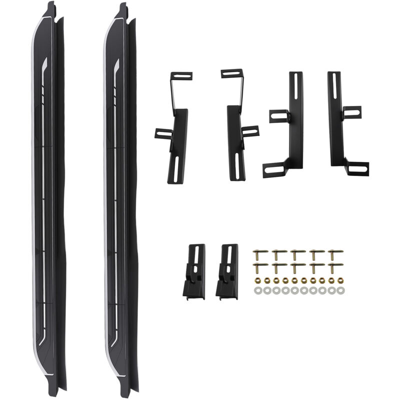Nerf Bar Side Steps for KIA SPORTAGE NQ5 2023+ Black Non-Slip Aluminum New