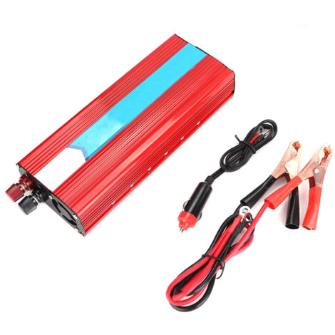 nergie solaire de voiture 3000W Inverter Convertisseur de puissance photovoltaque 12V à 220V