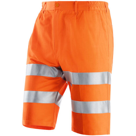 Neri Reflex Warnschutz Arbeitsshorts - 52 (EU) - Orange
