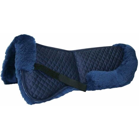 nero bordo naturale - Protection dorsale gagnante en agneau naturel avec zip