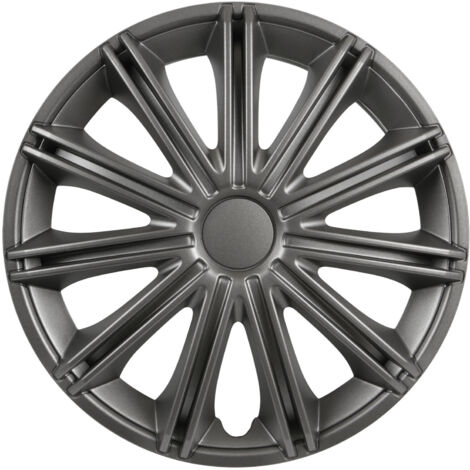 Nero Dark - Set 4 Copricerchi - D.14"