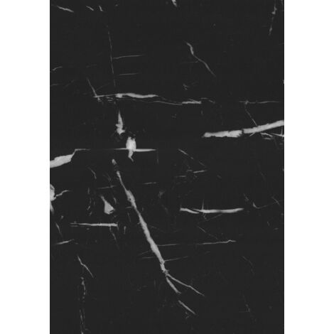 Nero Marquina Laminate Worktop Edging Strip - 1.8m x 44mm - PP7403