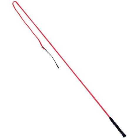 nero - Mezzafrusta con manico in gomma da 115 cm