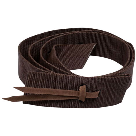 nero - Riscontro in nylon lungo per sella western