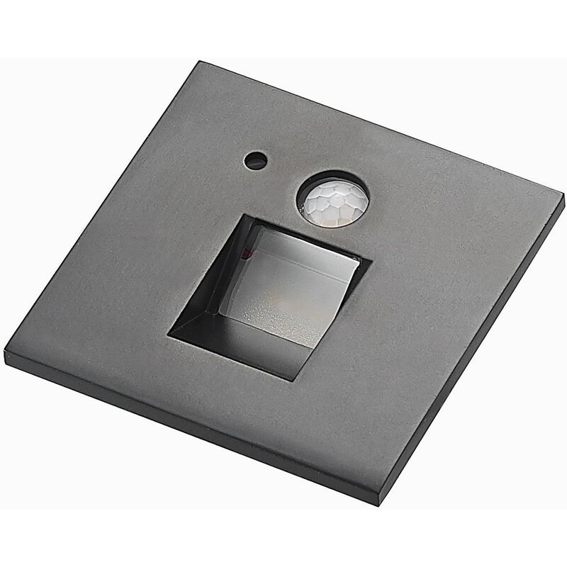 Arcchio - Neruwith motion detector (modern) in Black made of Aluminium for e.g. Living Room & Dining Room (1 light source,) from black