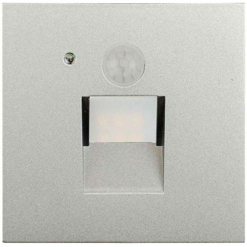 Arcchio - Neruwith motion detector (modern) in Silver made of Aluminium for e.g. Living Room & Dining Room (1 light source,) from silver