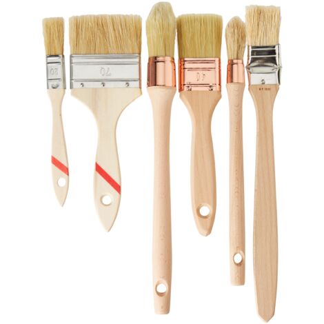 Nespoli 80089 - Set di 6 pennelli tradizionali