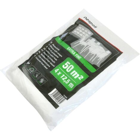 Nespoli Abdeckfolie 12,5 x 4 m = 50 m² transparent
