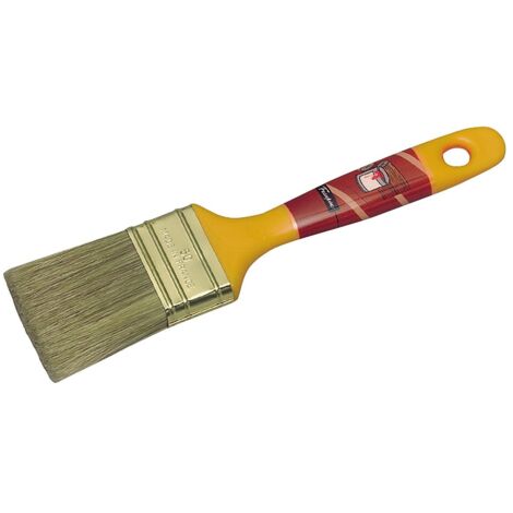 Nespoli – Pinceau plat spécial lasure pour bois dur – Largeur 40mm – Traitement anti-éclat – Pour application précise et finition professionnelle