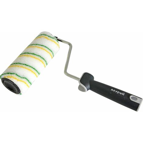 Nespoli RollMatic® Farbroller YellowGreen mit Antihaftbeschichtung 18 cm, 4 mm Malerpinsel
