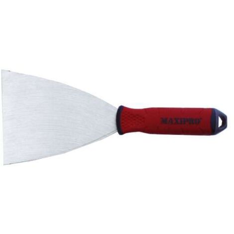 Nespoli Spatola Stucco Manico Gomma 30mm, Multicolore