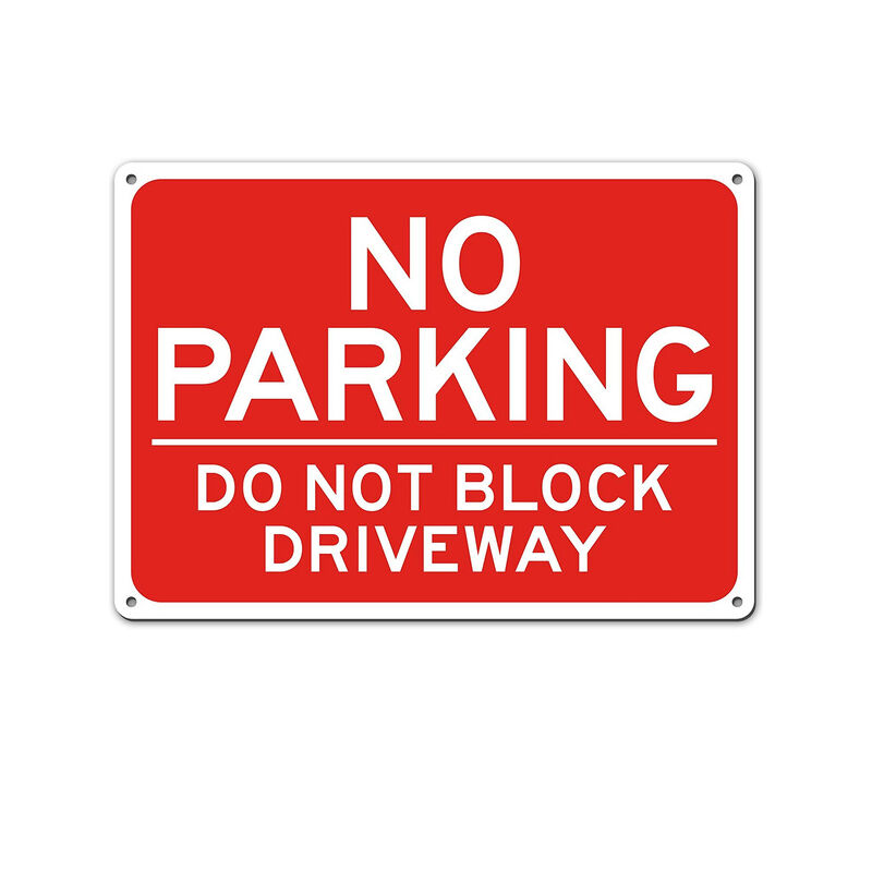 Nessun parcheggio non bloccare il segno del