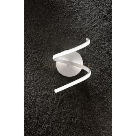 NEST Applique in metallo verniciato bianco LED 18W 1440LM 3000K