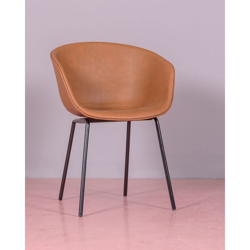 Chaise vintage - Denver - Orange - Nest Dream