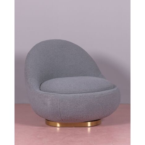 Nest Dream - Designer-Drehsessel - Corsica - Grau