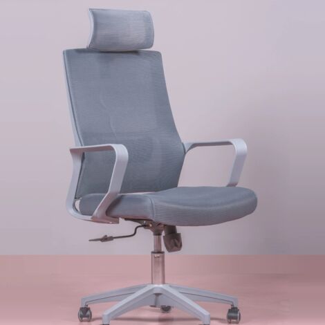 Nest Dream - Ergonomischer Bürostuhl - Mesh - Dunkelgrau