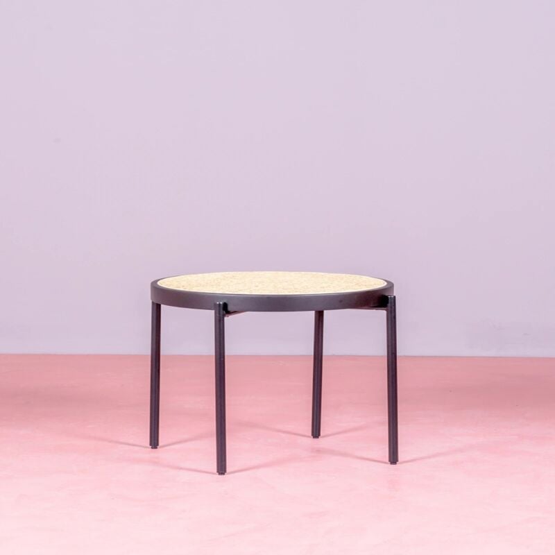 Nest Dream - Table basse rétro avec détails - North - Noir