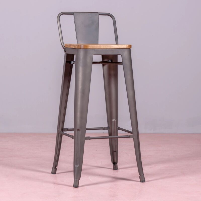 Nest Dream - Tabouret industriel en acier - Bistro - Antique