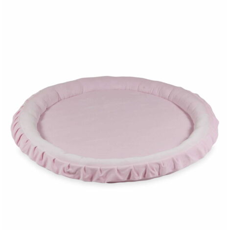 Nestchen 120cm für Baby, Samtweich Hellrosa