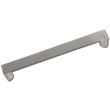 NESU asa 96mm. niquel cepillado 90616 , Asa tirador para puertas,muebles,cajoneras,cómodas,etc. - Fabricado en zamak. - Niquel cepillado. - Distancia entre tornillos 96mm. - Medida