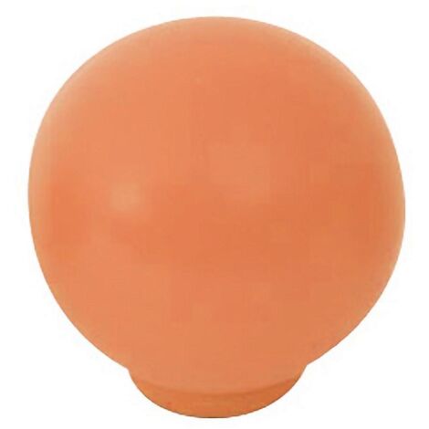 NESU bola abs 29mm. naranja 626nax , Bola tirador para muebles,cajoneras,cómodas,etc. -Fabricado en plástico ABS. -Diámetro 29mm. -Acabado mate. - Incluye tornillo pasante.