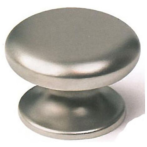 NESU pomo 30mm. cromo mate 05317 , Pomo tirador para muebles,cajoneras,cómodas,etc. - Fabricado en zamak. - Cromado mate. - Diámetro 30mm. - Incluye tornillo pasante.