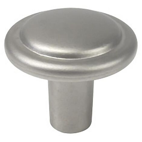 NESU pomo 30mm. niquel mate 01302 , Pomo tirador para muebles,cajoneras,cómodas,etc. - Fabricado en zamak Niquel mate Diámetro 30mm. - Incluye tornillo pasante.