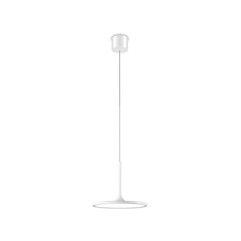 Grok - Integrated led 1 Light Large Ceiling Pendant White - Leds-c4