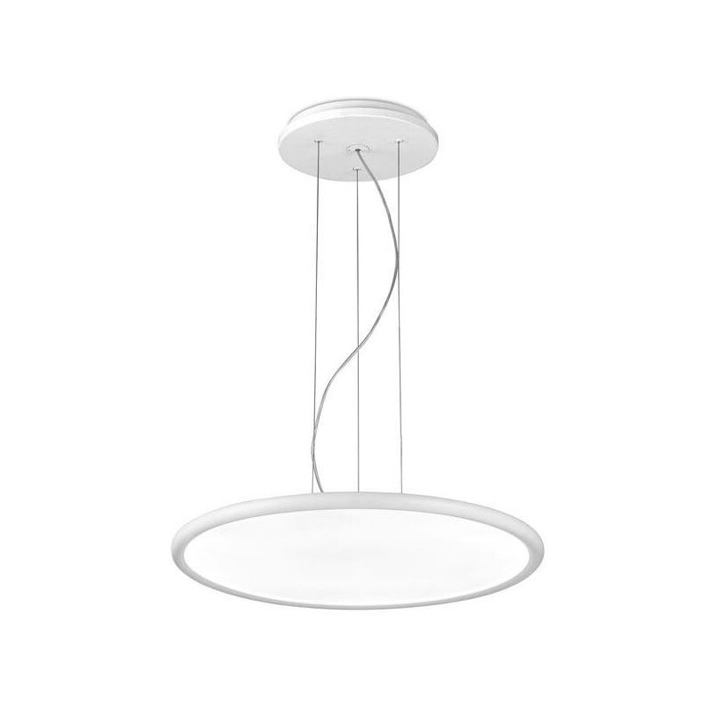 Grok Lighting - Leds-C4 GROK - Integrated LED 1 Light Large Ceiling Pendant White