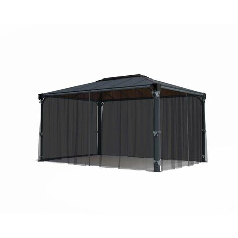 Net Rectangle Gazebo 4X 4010X2140 - L401 x W401 x H217 cm