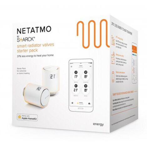 Netatmo NETATMO Smart Radiator valve by Starck starter pack (NVP-EN)
