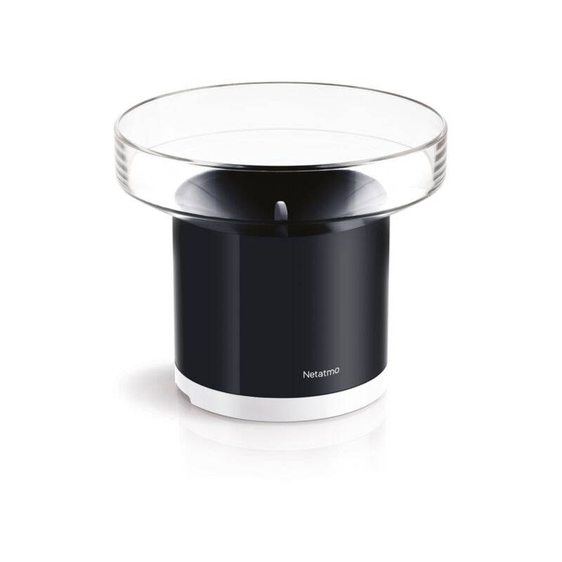

NRG01-WW 150mm Inalámbrico Negro, Plata pluviómetro NRG01-WW, Batería, AAA, 130 mm, 130 mm, 110 mm - Netatmo