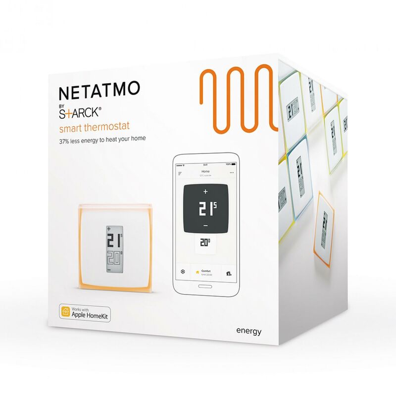NTH01-EN-EC Thermostat Wifi intelligent pour chaudière simple - Netatmo