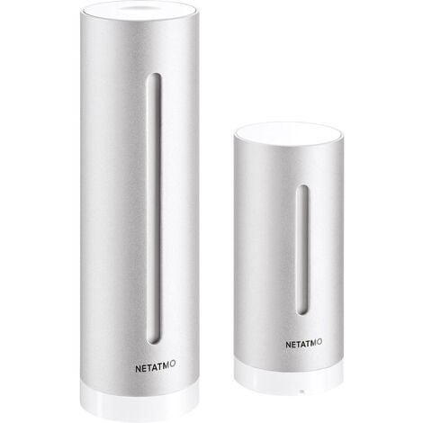 Netatmo NWS01 Funk-Wetterstation Vorhersage für 12 bis 24 Stunden Anzahl Sensoren max. 3