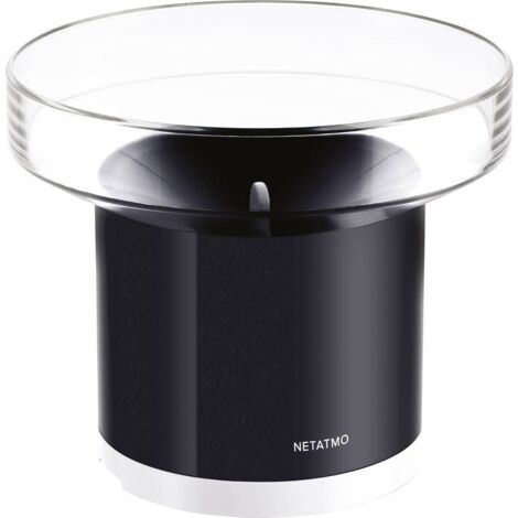 Netatmo Pluviometro Connesso Nero per Giardino