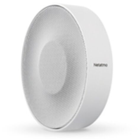 Netatmo Sirena da interno intelligente, wireless, Wi-Fi, 110 Db, accensione/spegnimento automatico, senza abbonamento, a batterie o rete con cavo