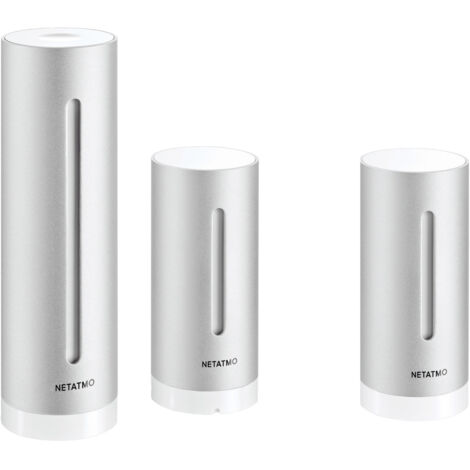Netatmo Smarte Wetterstation + Innenmodule Bundle NBU-NWS-NIM-EU WLAN-Wetterstation Vorhersage für 6